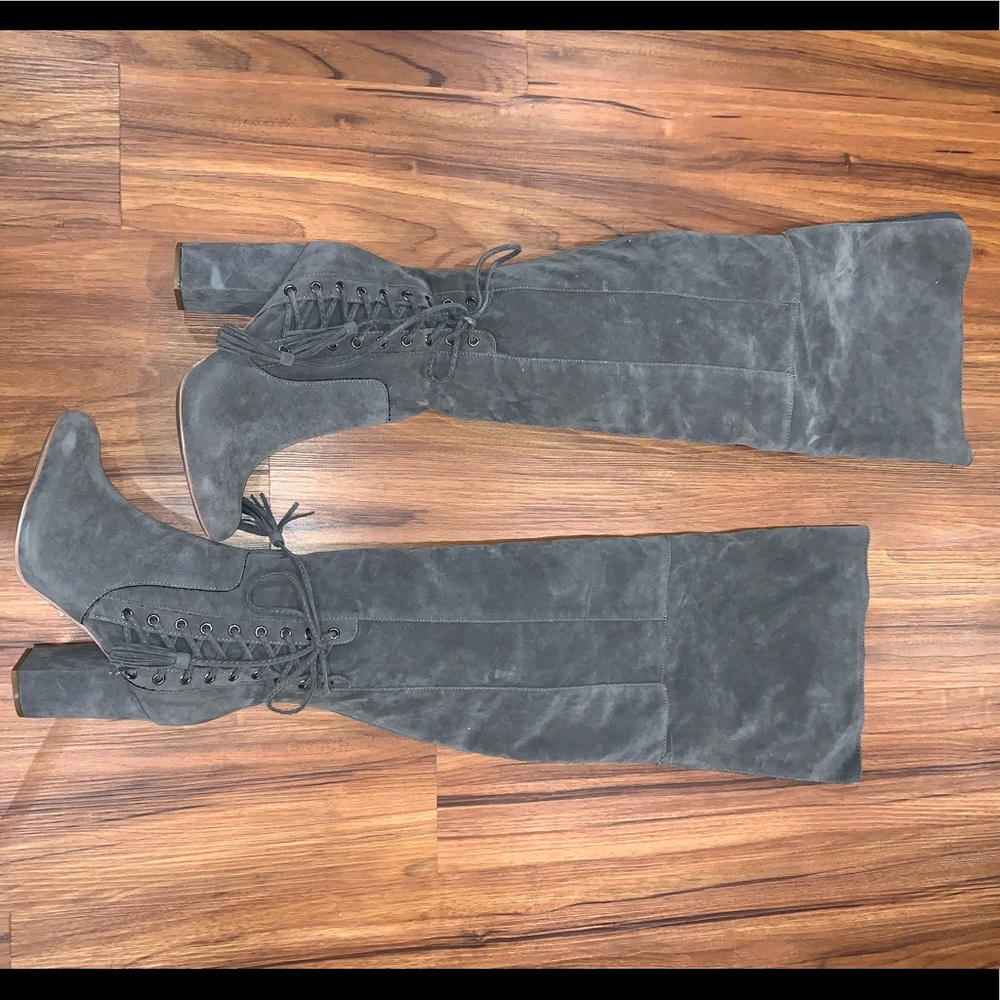 Over the knee boots